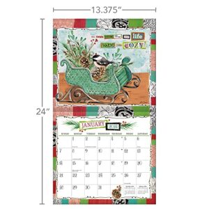 LANG Happy Life 2024 Wall Calendar (24991001982)