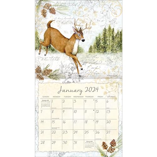 LANG Field Guide 2024 Wall Calendar (24991001981) Multi