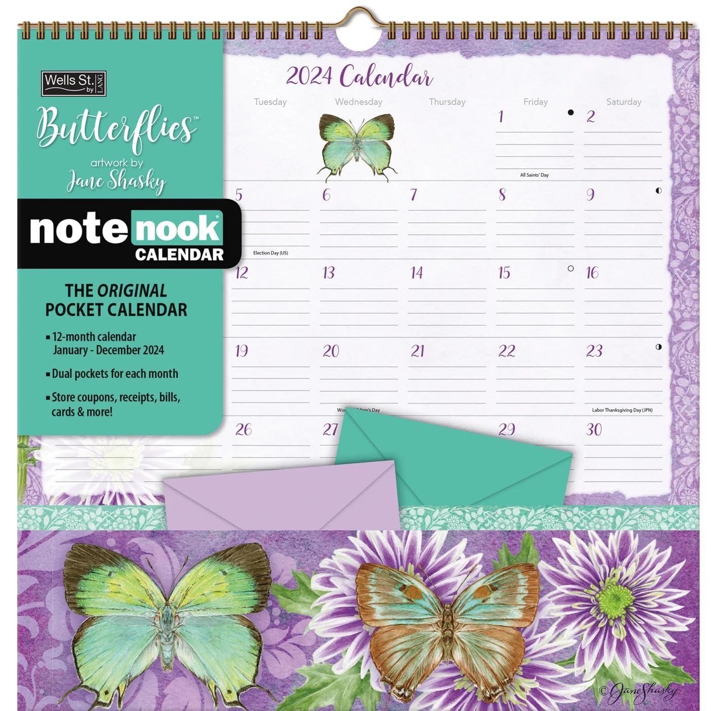 WSBL Butterflies 2024 Note Nook™ (24997007189)