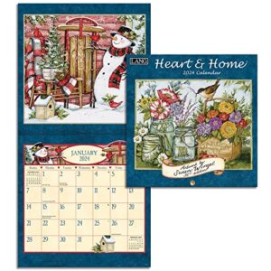 lang heart & home® 2024 mini wall calendar (24991079242)