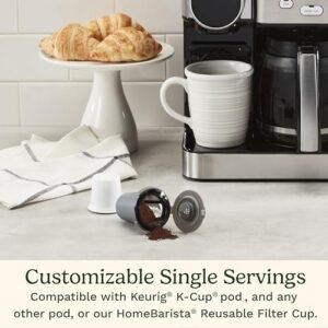 Cuisinart Coffee Maker, 12-Cup Glass Carafe, Automatic Hot & Iced Coffee Maker, Single Server Brewer, Stainless Steel, SS-16
