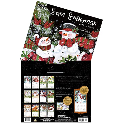 LANG Sam Snowman 2024 Wall Calendar (24991001939) Multi