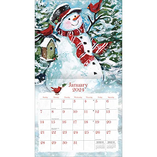 LANG Sam Snowman 2024 Wall Calendar (24991001939) Multi