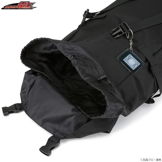 Kamen Rider Bandai Apparel Den-O Backpack with Charm, Bandai Apparel, Black
