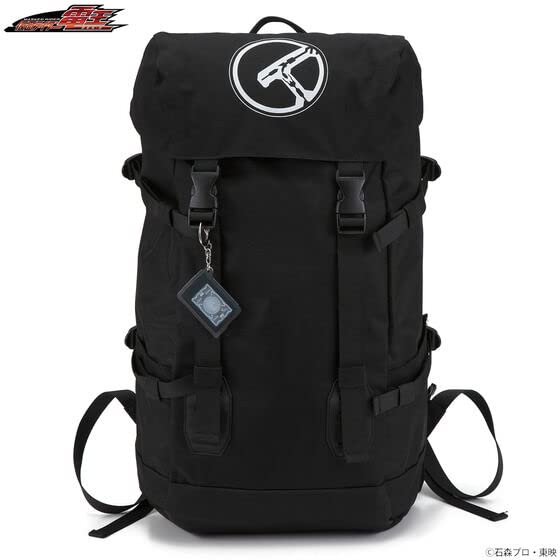 Kamen Rider Bandai Apparel Den-O Backpack with Charm, Bandai Apparel, Black