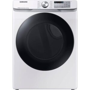 samsung dve45b6300w 7.5 cu. ft. white smart electric dryer