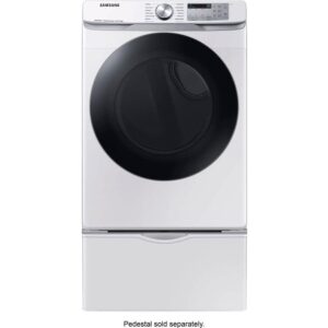 Samsung DVE45B6300W 7.5 Cu. Ft. White Smart Electric Dryer