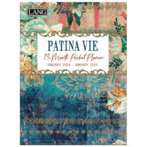 lang patina vie 2024 monthly pocket planner (24991003190)