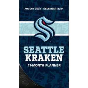 turner sports seattle kraken 2023-24 17-month pocket planner (24998890624)