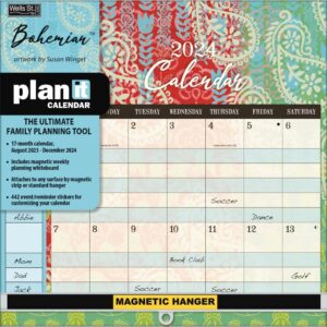 wsbl bohemian 2024 plan-it™ calendar (24997009159)