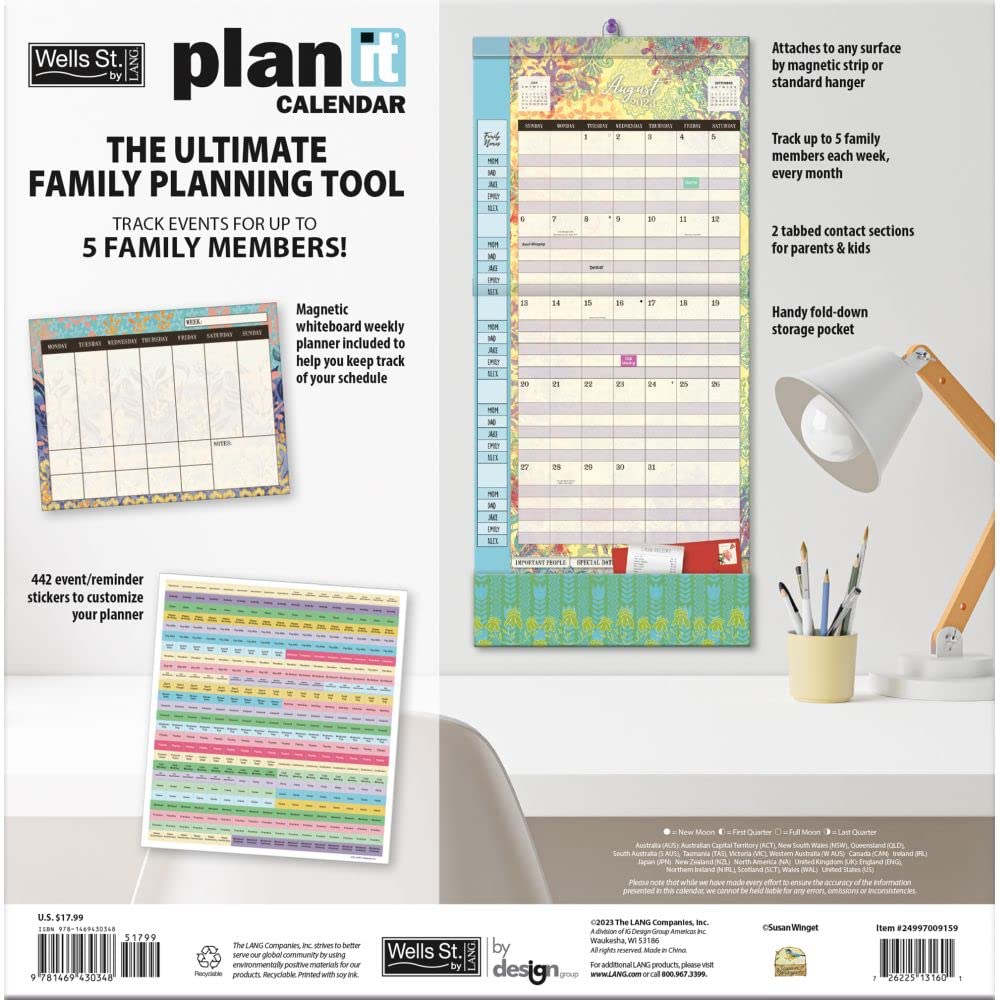 WSBL Bohemian 2024 Plan-It™ Calendar (24997009159)