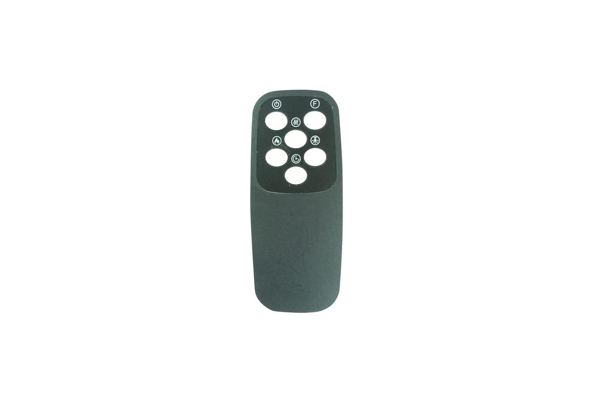 Generic Replacement Remote Control for LifePlus Electric Fireplace Infrared Heater