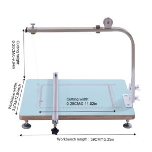 Tabletop Hot Wire Foam Cutter for Foam Sponge Portable Lightweight Hot Wire Foam Cutting Machine Styrofoam Cutter