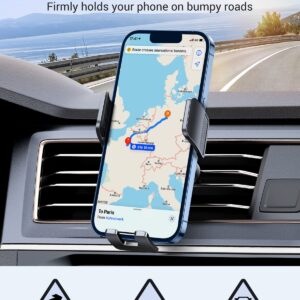 UGREEN Car Phone Holder Phone Mount Car Vent Phone Holder Thick Case Friendly Compatible with iPhone 15 14 Pro Max 14 Plus, iPhone 13 12 11 Pro Max Mini SE XS XR 8 7 6 6S Cell Phone