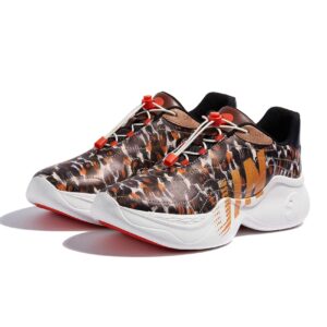 UIN Women's Chunky Fashion Sneakers Walking Casual Comfortable Art Painted Travel Dad Shoes Palma Ⅷ Wild Leopard (8.5)