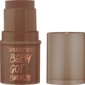 essence | Baby Got Bronze | Cream Bronzer Stick Easy to Apply & Blend | Vegan & Cruelty Free | Free From Gluten, Parabens, Preservatives, & Microplastic Particles (30 | Mocha Me Crazy)