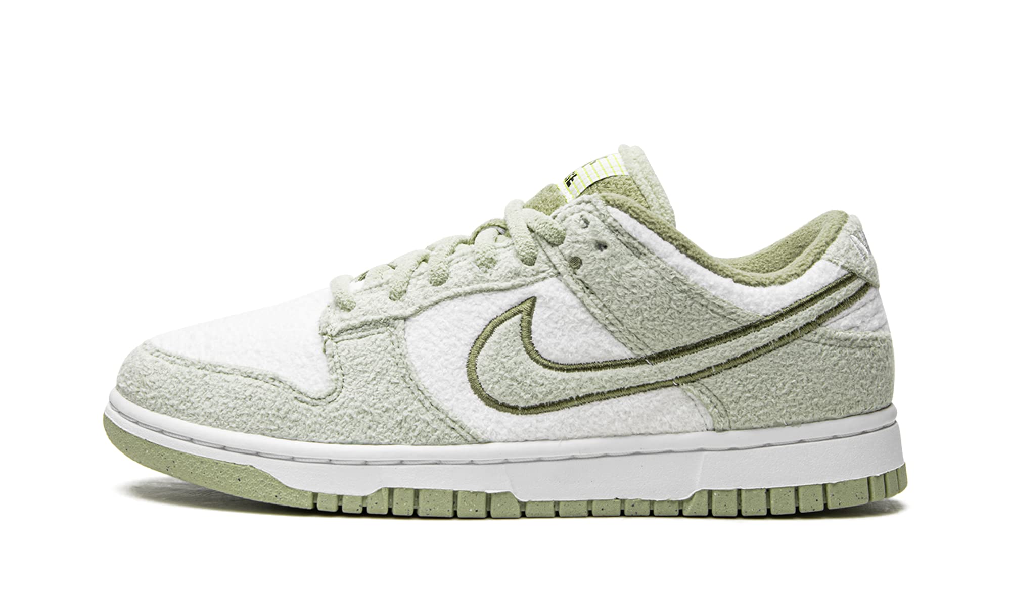 Nike Womens WMNS Dunk Low SE CC DQ7579 300 Fleece Pack - Honeydew - Size 6W