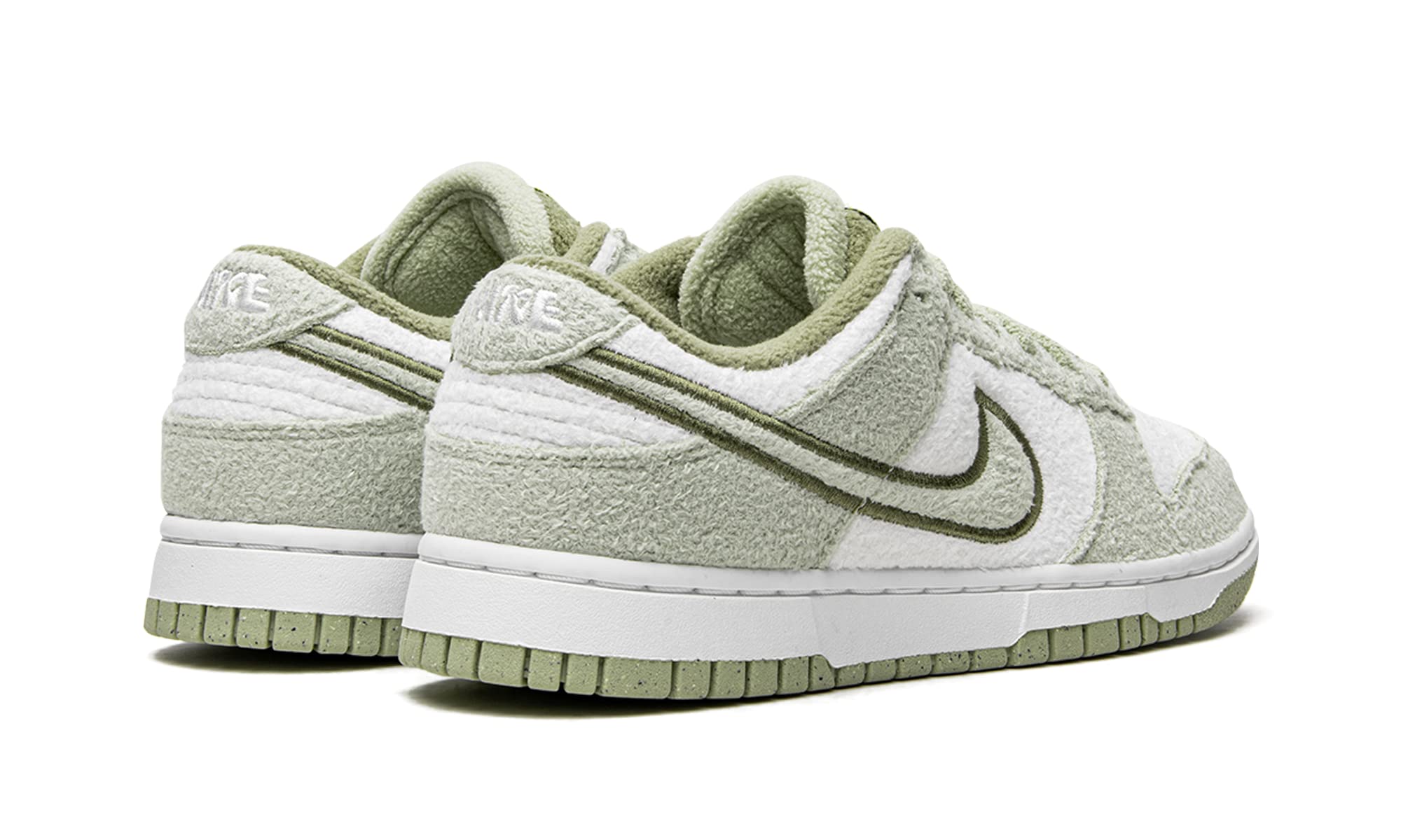 Nike Womens WMNS Dunk Low SE CC DQ7579 300 Fleece Pack - Honeydew - Size 6W