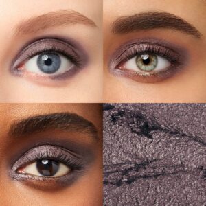 Julep Eyeshadow 101 Crème to Powder Waterproof Eyeshadow Stick, Smoky Amethyst and Eye Gloss 101 Multi-Use Eye + Cheek Glaze, Non-Sticky Wet Look Effect