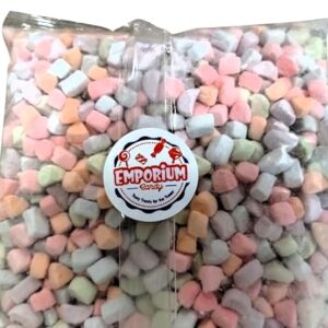 Dehydrated Mini Assorted Rainbow Marshmallows - 1 lb of Delicious Fresh Bulk Marshmallows