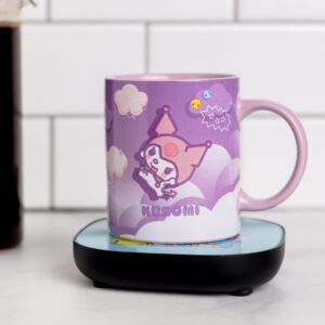 Uncanny Brands Kuromi Coffee Mug with Electric Mug Warmer – Keeps Your Favorite Beverage Warm - Auto Shut On/Off