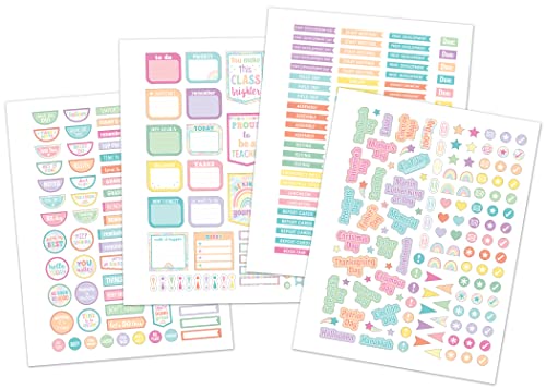 Teacher Created Resources Pastel Pop Lesson Planner 8.5 inches X 11 inches