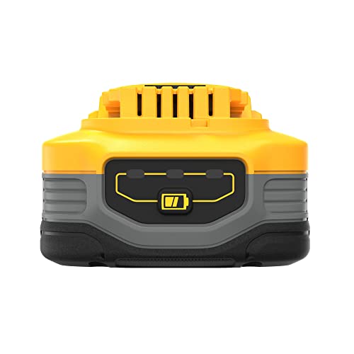 DEWALT 20V MAX Battery, POWERSTACK, More Power + More Compact, Rechargeable 5Ah Lithium Ion Battery (DCBP520)