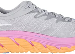 HOKA ONE ONE Womens Gaviota 4 Textile Synthetic Harbor Mist Nimbus Cloud Trainers 6 US