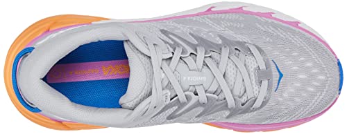 HOKA ONE ONE Womens Gaviota 4 Textile Synthetic Harbor Mist Nimbus Cloud Trainers 6 US