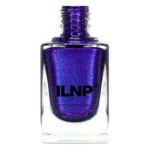 ilnp last call - rich blue-violet shimmer nail polish