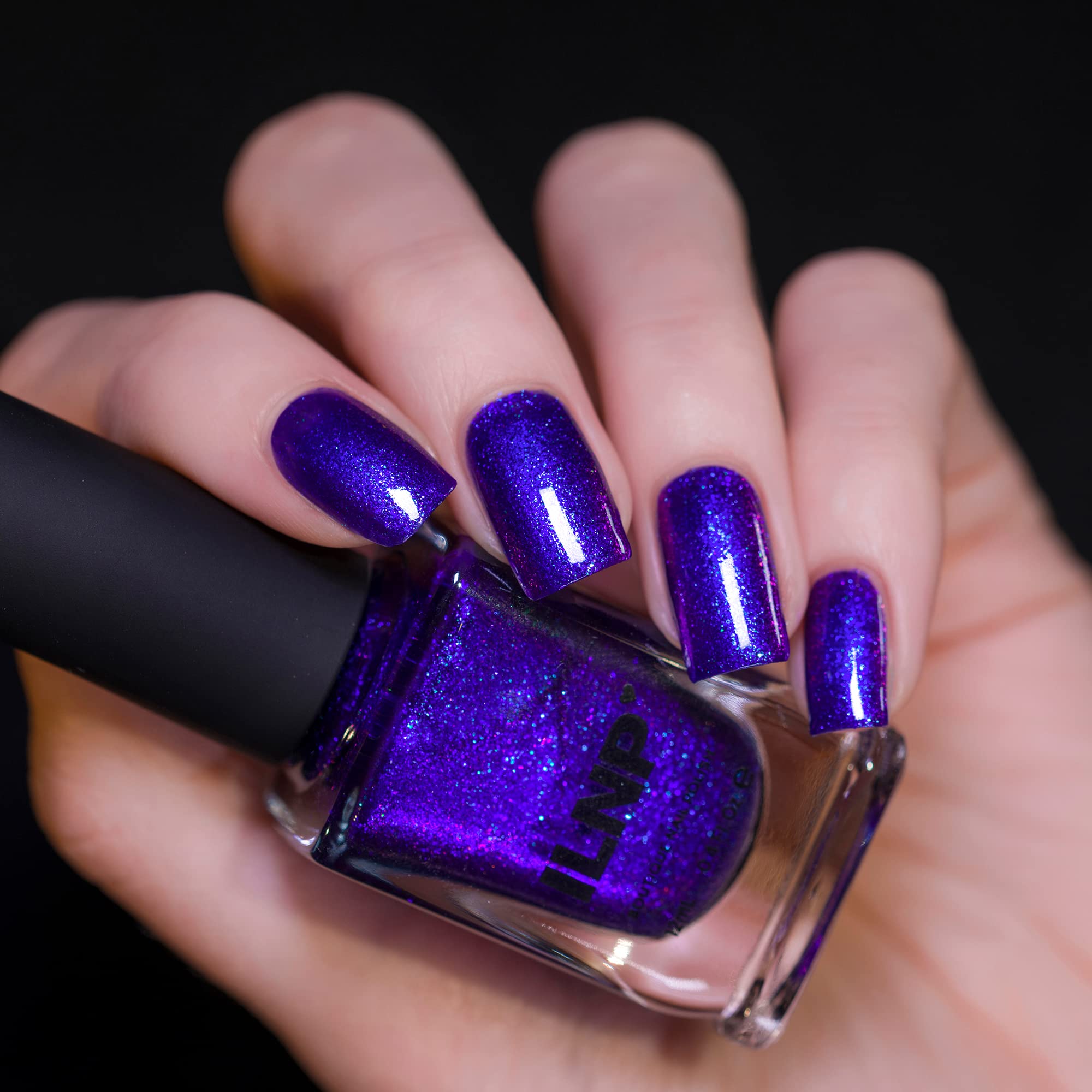 ILNP Last Call - Rich Blue-Violet Shimmer Nail Polish