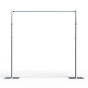 emart pipe and drape backdrop stand kit, backdrop stand heavy duty 10ftx10ft, adjustable metal frame for backdrop, background stand backdrop for wedding birthday party banquet decorations