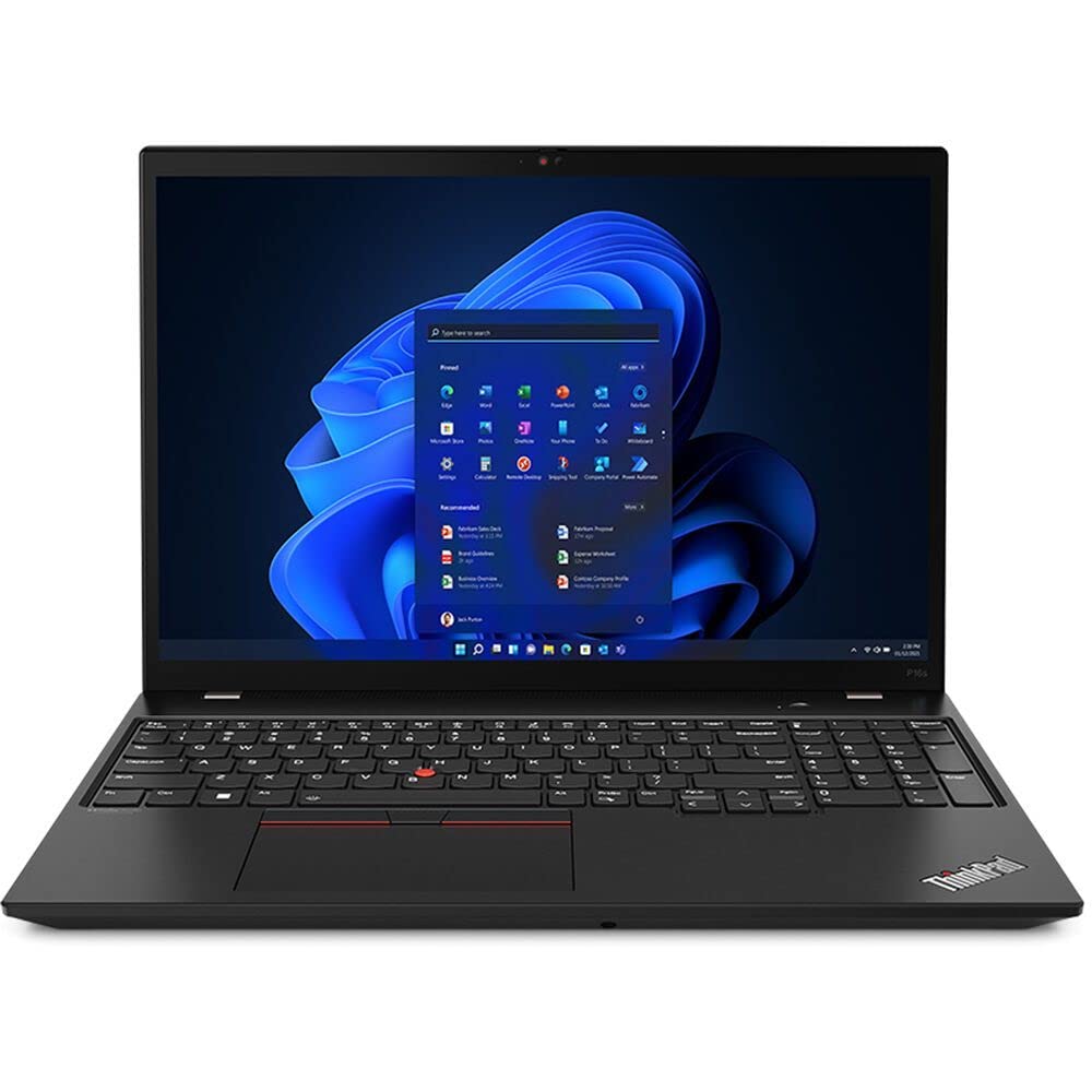 Lenovo Latest ThinkPad P16s Mobile Workstation | 16" WUXGA IPS Display | Intel 12-Core i7-1260P | NVIDIA T550 4GB DDR6 | 40GB DDR4 1TB SSD | WiFi 6E | Thunderbolt4 | Backlit KB | FPR | Windows 10 Pro