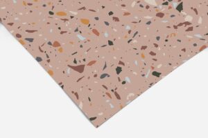terrazzo contact paper | shelf liner | drawer liner | peel and stick paper 114 12in x 48in (4ft)