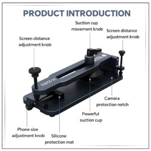 HengTianMei Cell Phone Screen Separator with Strong Suction Cups, no Heating Cell Phone Screen Removal Tools, Used to Separate The LCD Screen and Glass Back Cover of The Phone, for Samsung iPhone