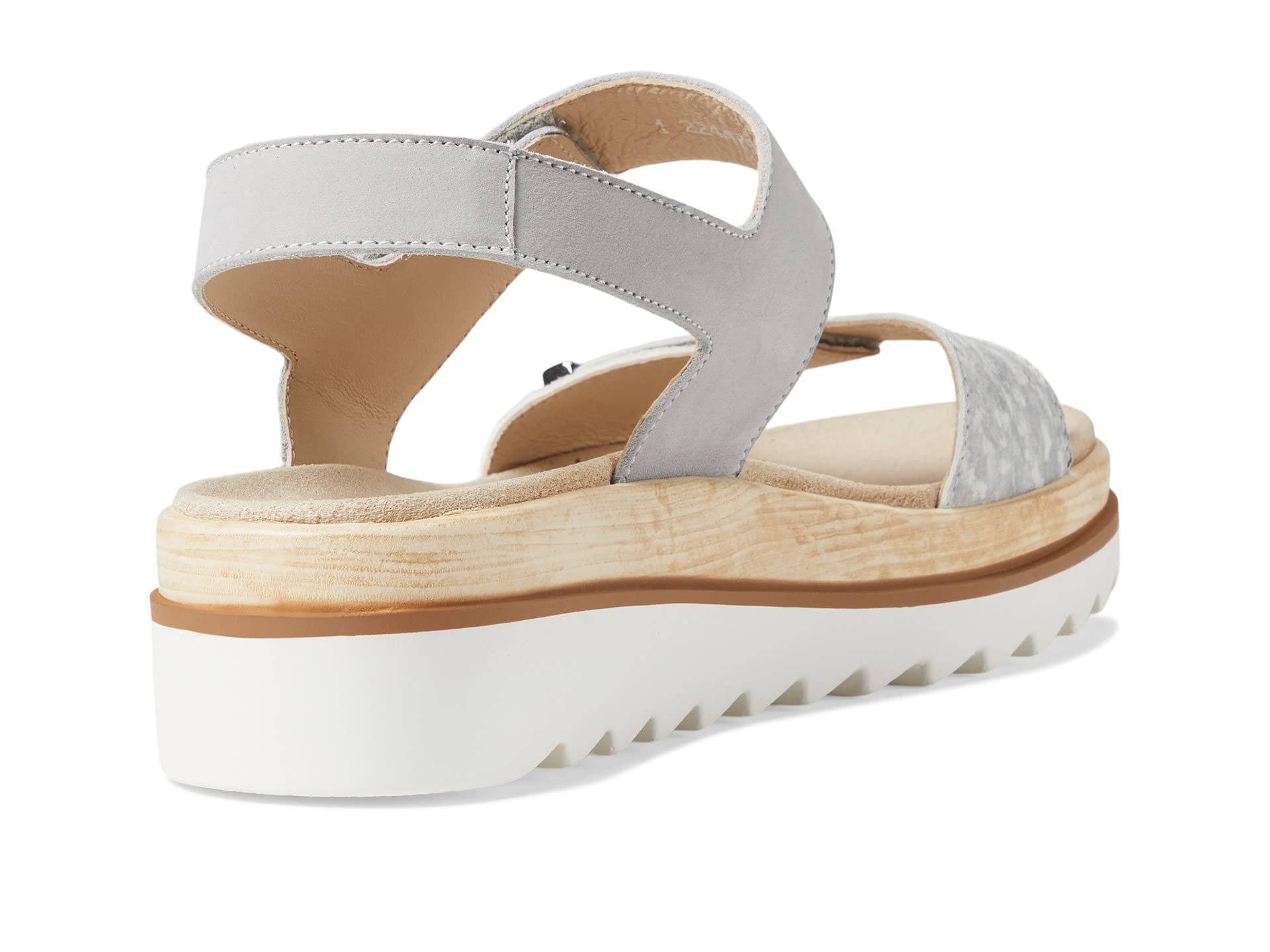 Mephisto Women's Dominica Sandal, Light Grey Soleo, 8