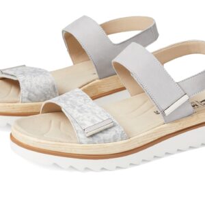 Mephisto Women's Dominica Sandal, Light Grey Soleo, 8