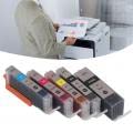 5 Color Printing Ink Cartridge Large Capacity Ink Cartridge for Office Printing Photos, Test Papers, Documents