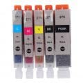 5 Color Printing Ink Cartridge Large Capacity Ink Cartridge for Office Printing Photos, Test Papers, Documents