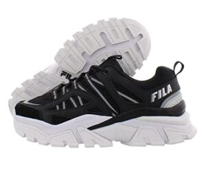 fila vitalize womens shoes size 8, color: black/grey