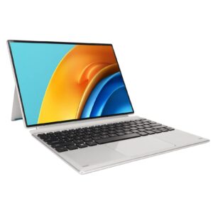 yoidesu laptop with 3k touch screen, 12.3 inch 2880x1920 hd ips display, for j4125 2.00ghz, 12gb lpddr4 1tb ssd, with magnetic keyboard, 11, wifi, webcam