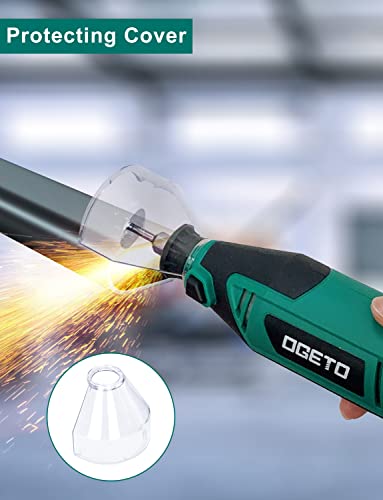 Ogeto Corded Power Rotary Tools with 6 Variable Speeds, 131 Accessories, Powerful Engraver, Polisher, and Sander, 5000-35000RPM Electric Drill Set for Handmade Projects and DIY Creations