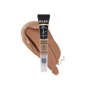 milani conceal + perfect liquid contour for added definition, face lift collection - honey