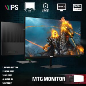 Gaming Desktop PC, Intel Core i5 6th Gen, TechMagnet Zeus, AMD RX 550 Graphics, 32GB RAM, 1TB SSD + 2TB HDD, MTG New 27 Inch Dual Monitor, Gaming Kit Webcam, Win 10 Pro (Renewed)