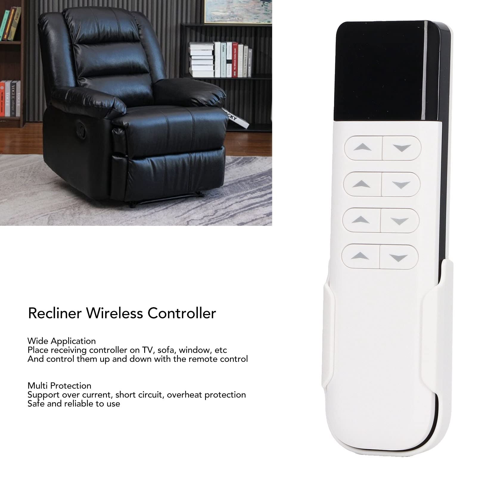 Recliner Wireless Controller Electric Recliner Power Cord with Controller and Remote Control Lift Chair Remote Replacement Power Recliner Replacement Cord