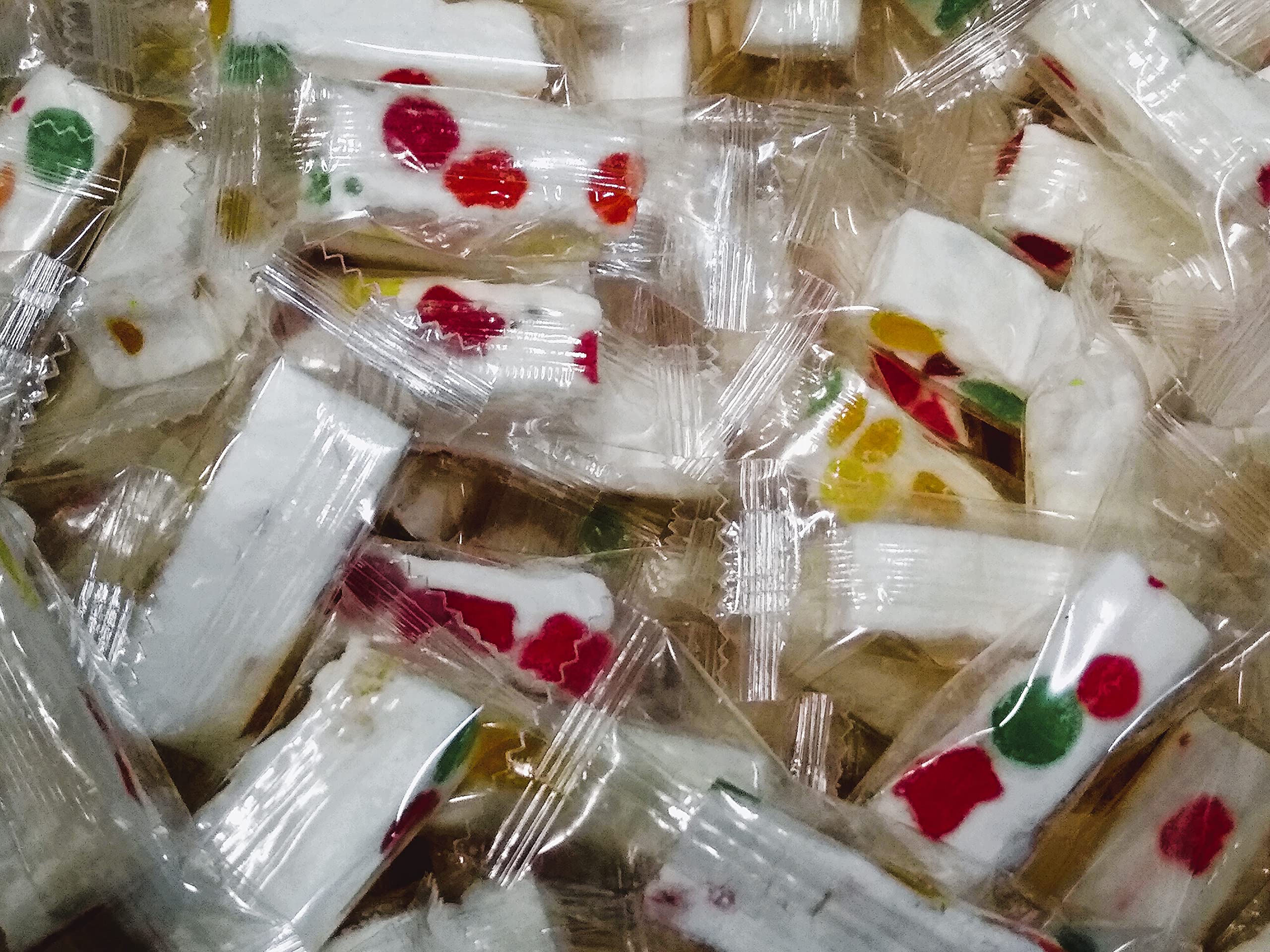 Wrapped Jube Nougats - 12 oz of Colorful Fruity Fresh Delicious Individually Wrapped Nougat Candy