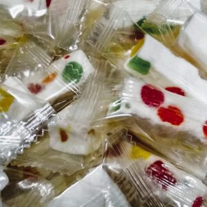 Wrapped Jube Nougats - 12 oz of Colorful Fruity Fresh Delicious Individually Wrapped Nougat Candy