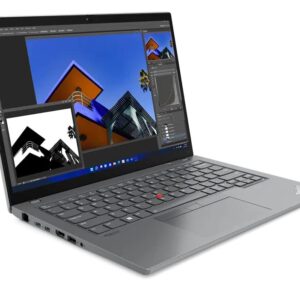 Lenovo Gen 3 ThinkPad T14 Laptop with Ryzen 5 PRO 6650U Processor, 14" WUXGA 300nits Anti-Glare Non-Touch Display, 16GB RAM, 512GB SSD, Wi-Fi 6E, Backlit Keyboard, and Windows 11 Pro (Storm Gray)