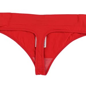 adidas Originals Smart And Novel Tong Womens Underwear Size XS, Color: Vivid Red/White