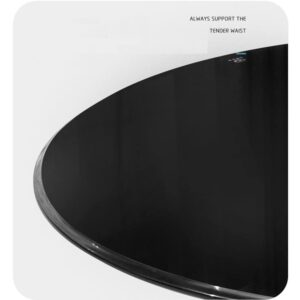 WEBUP 16inch Kitchen Turntable Glass Lazy Susan Organizer – Lazy Susan Turntable For Table Round Rotating Tray 360° Spinning Service Plate, Black (Size : 80cm/30inch)